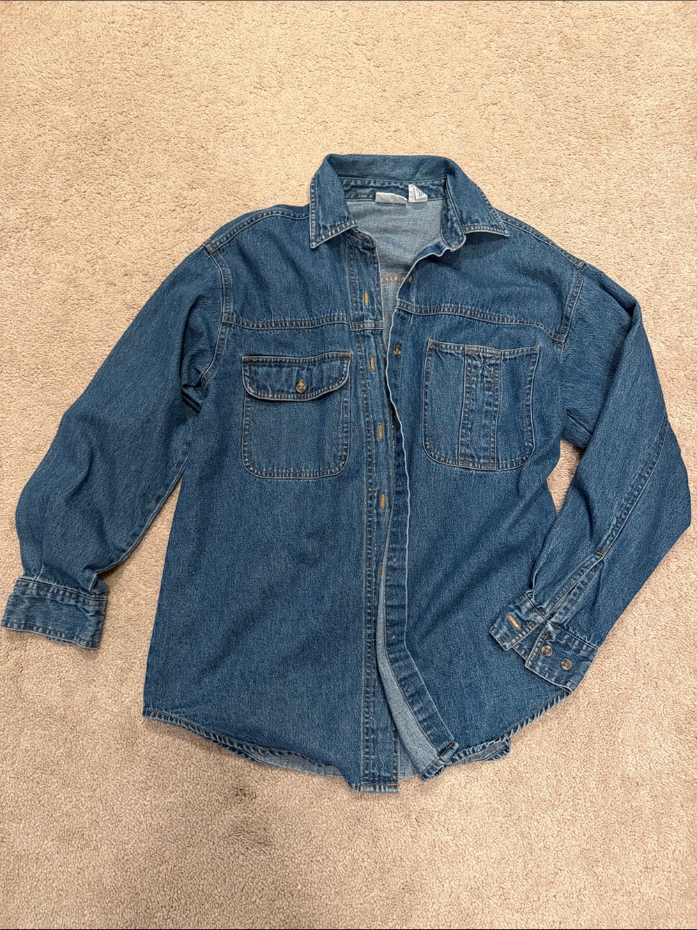 Arizona Jean Company Light Blue Denim Shirt